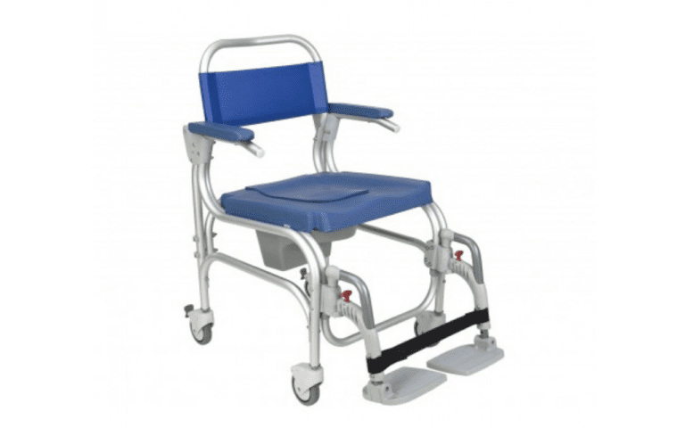 Cadeira de banho e sanitária em aluminio modelo Atlantic da Orthos XXI
