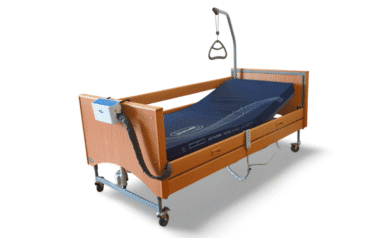 Cama articulada eletrica Medley com colchão premier active 2 Invacare