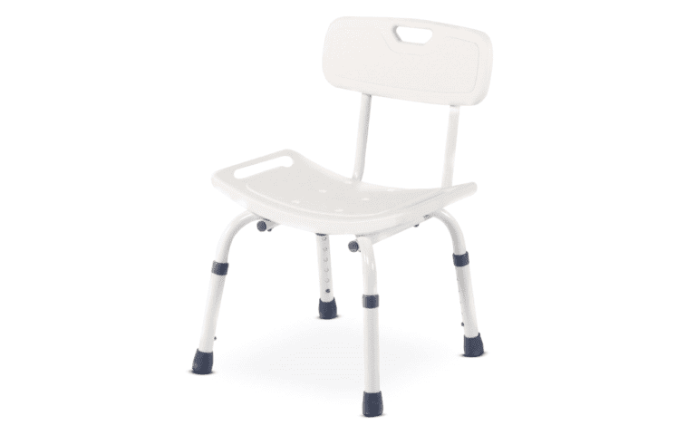 Cadeira de duche com costas modelo AD537A da Ayudas Dinâmicas