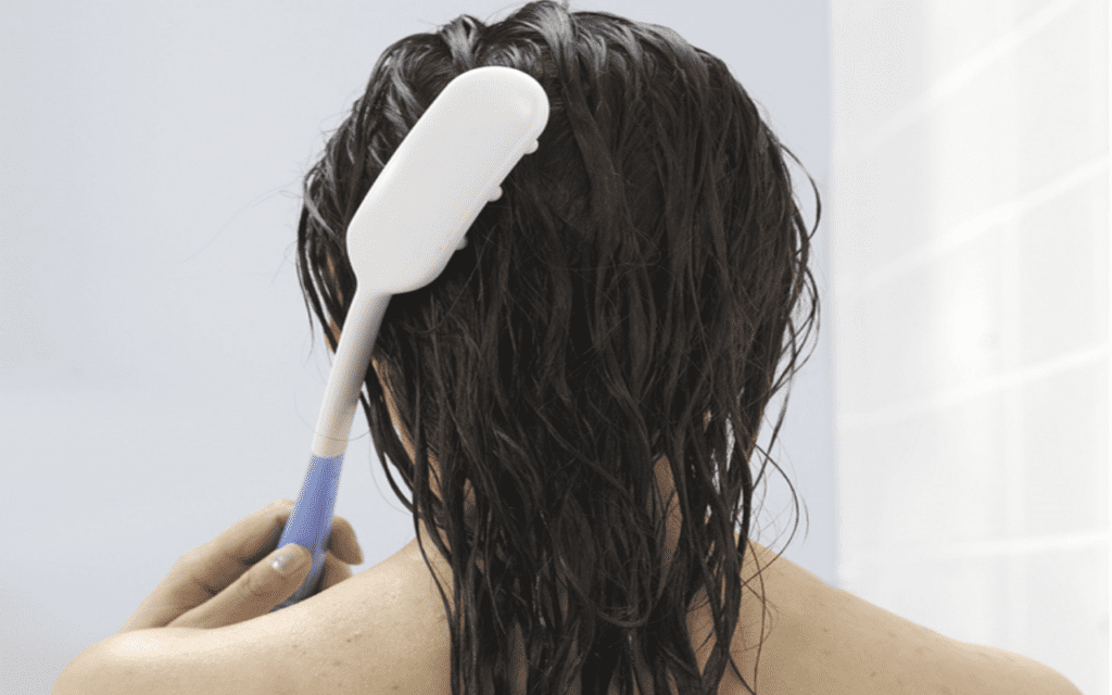Escova ergonómica lava cabelo Beauty da Etac