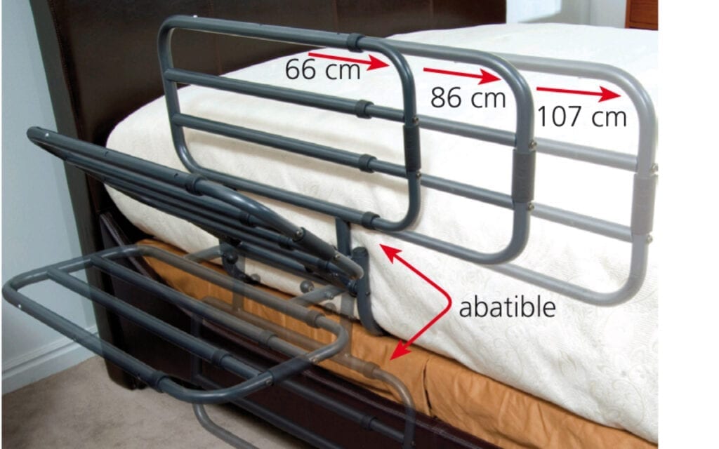 grade pivot rail para cama convencional adulto