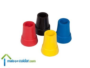 ponteiras para muletas e canadianas várias cores