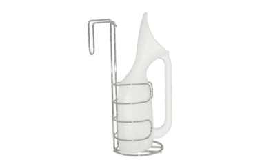 Suporte de urinol para cama hospitalar