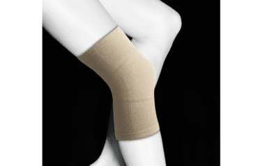Joelheira elástica bege da Orliman