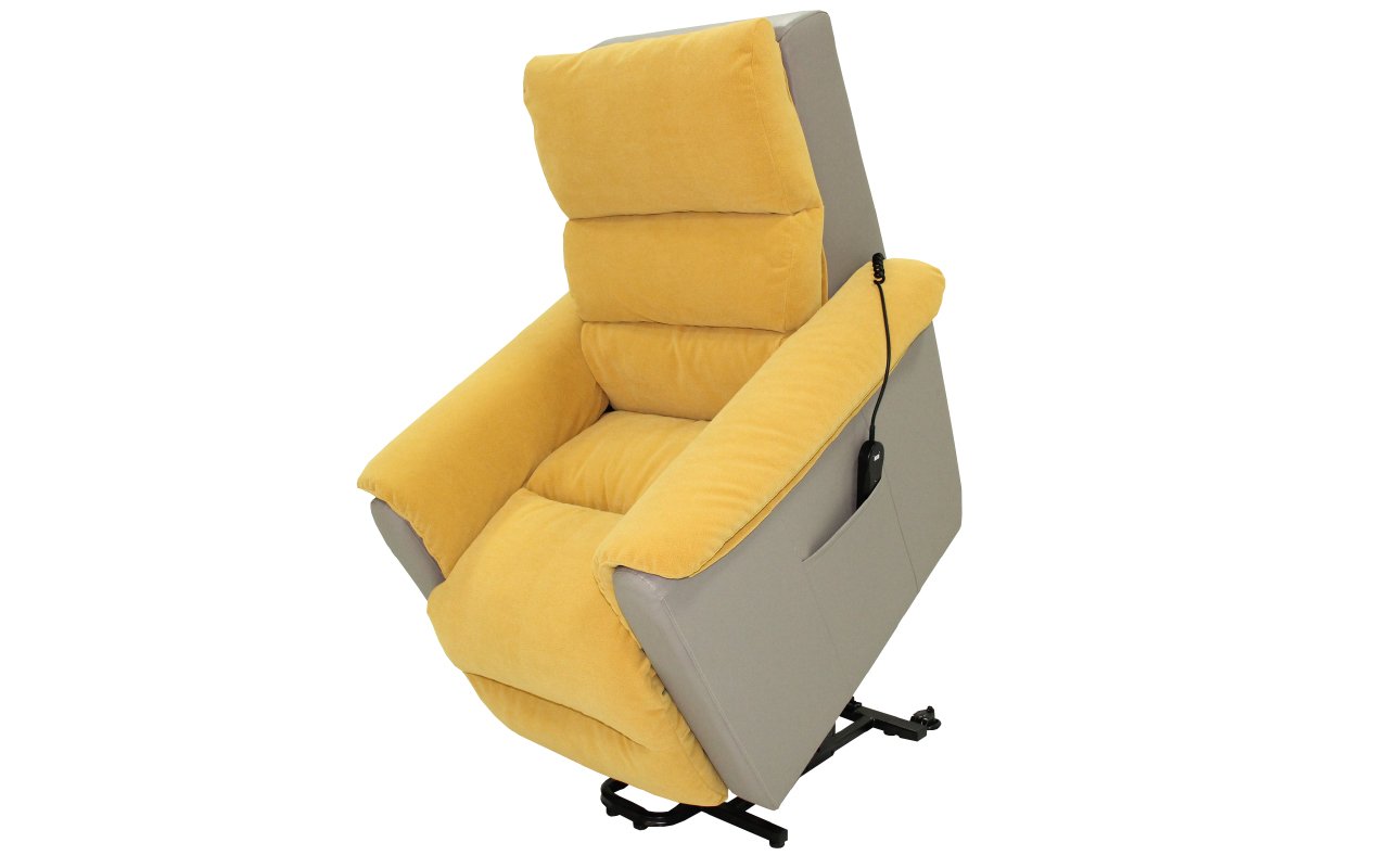 poltrona invacare cosy up easyclean amarelo Poltrona Invacare Cosy Up Easy Clean Amarelo