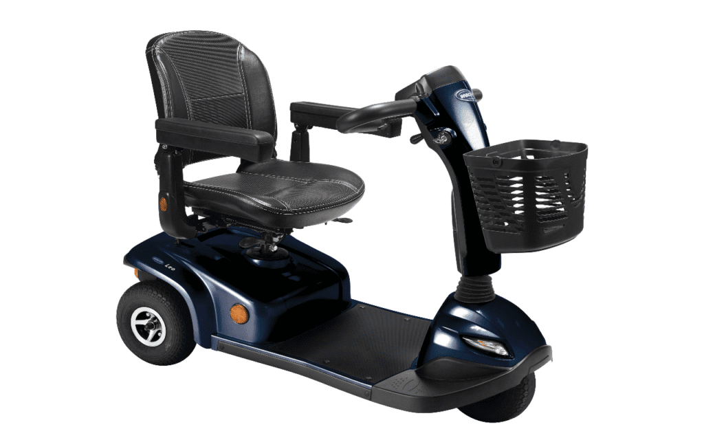 Scooter de mobilidade elétrica de 3 rodas Leo Invacare