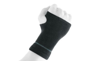 Suporte elástico de pulso com luva da Actius