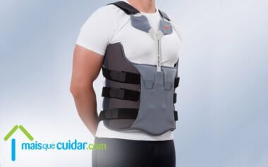 colete duplo bivalvo homem