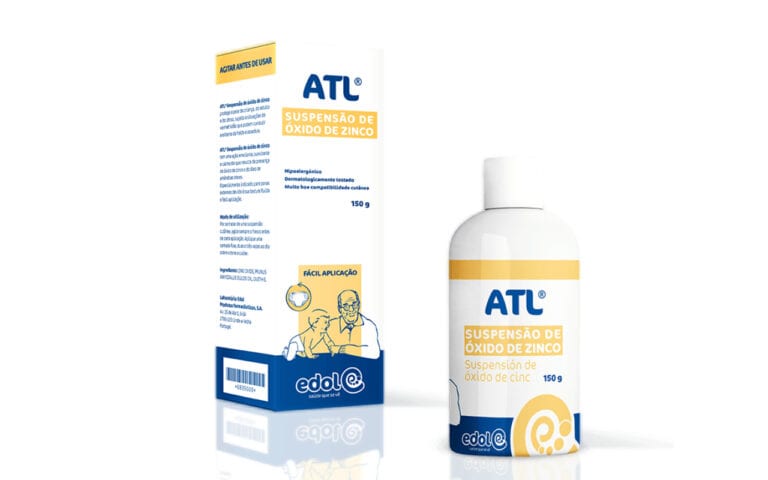 ATL suspensão de óxido de zinco frasco de 150g