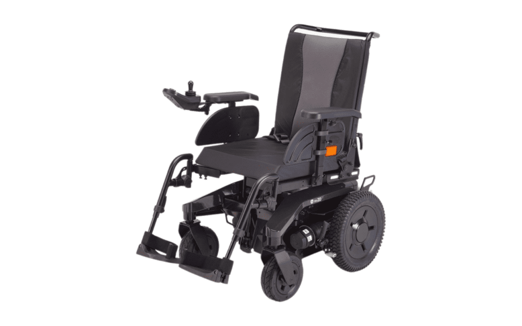 Cadeira de rodas elétrica aviva RX 20 da Invacare