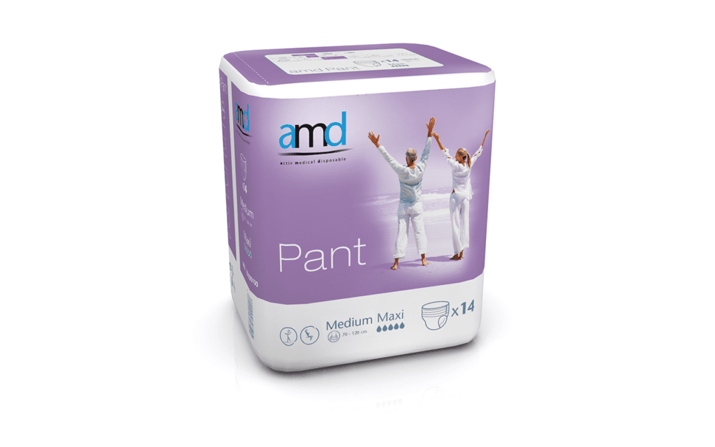 Cuecas fralda AMD Pant Maxi tamanho M