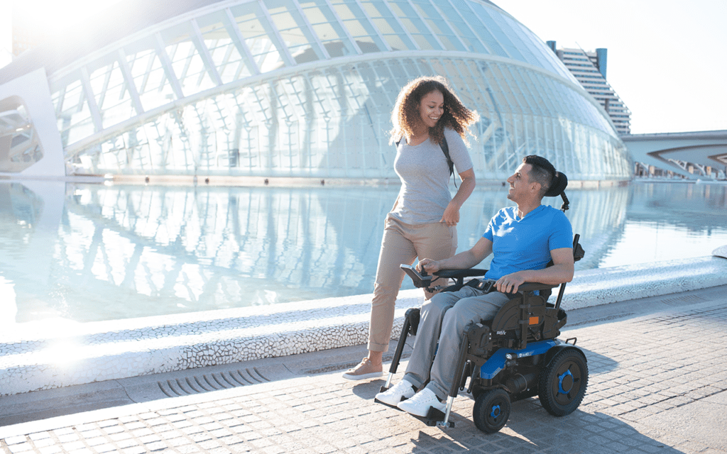 Cadeira de rodas eléctrica Aviva RX 40 Modulite