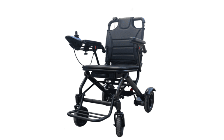 Cadeira de rodas elétrica dobrável e compacta Zebra