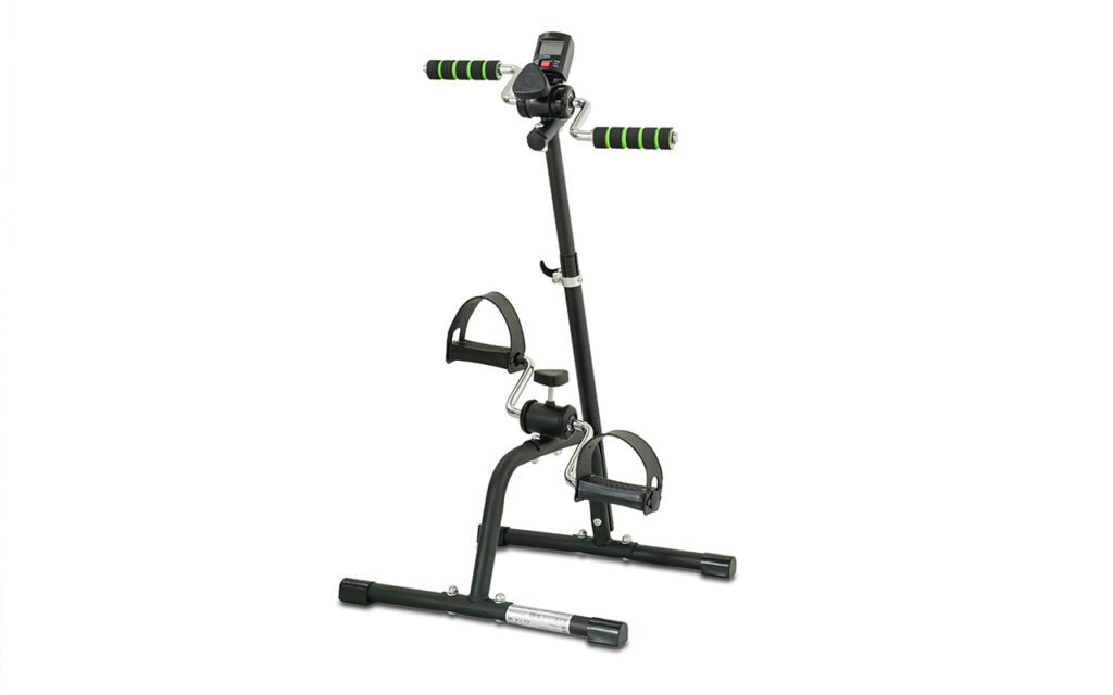 Pedaleira para exercitar braços e pernas de idosos modelo Flux Pro