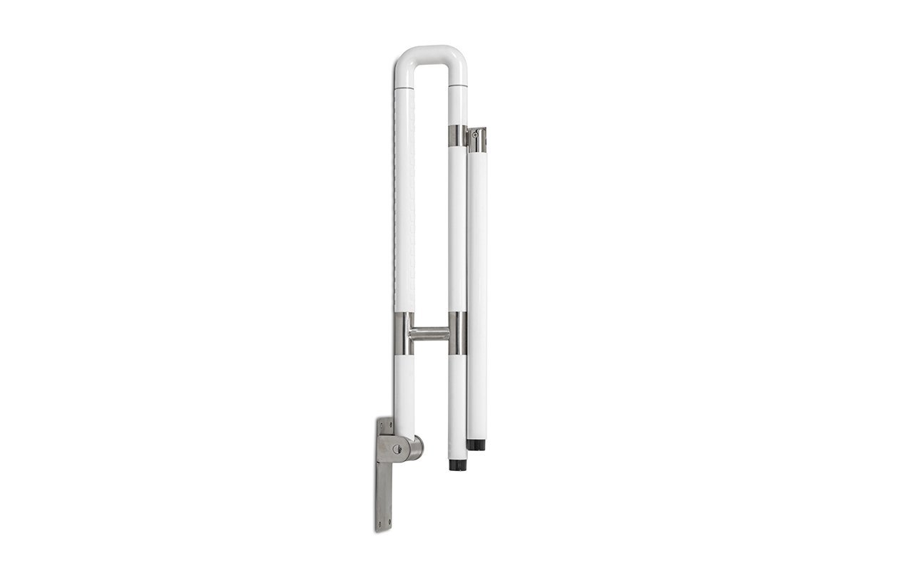Barra de Apoio Secure White Rebatível 60