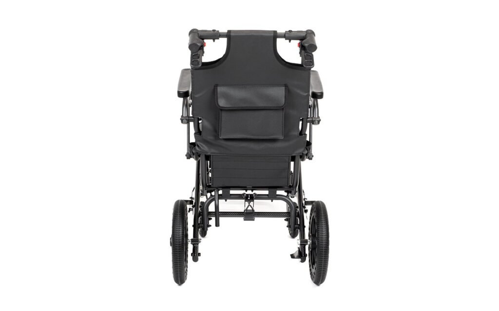 Cadeira de Rodas Leve e Dobrável Zebra - Para Transporte em Espaços Estreitos