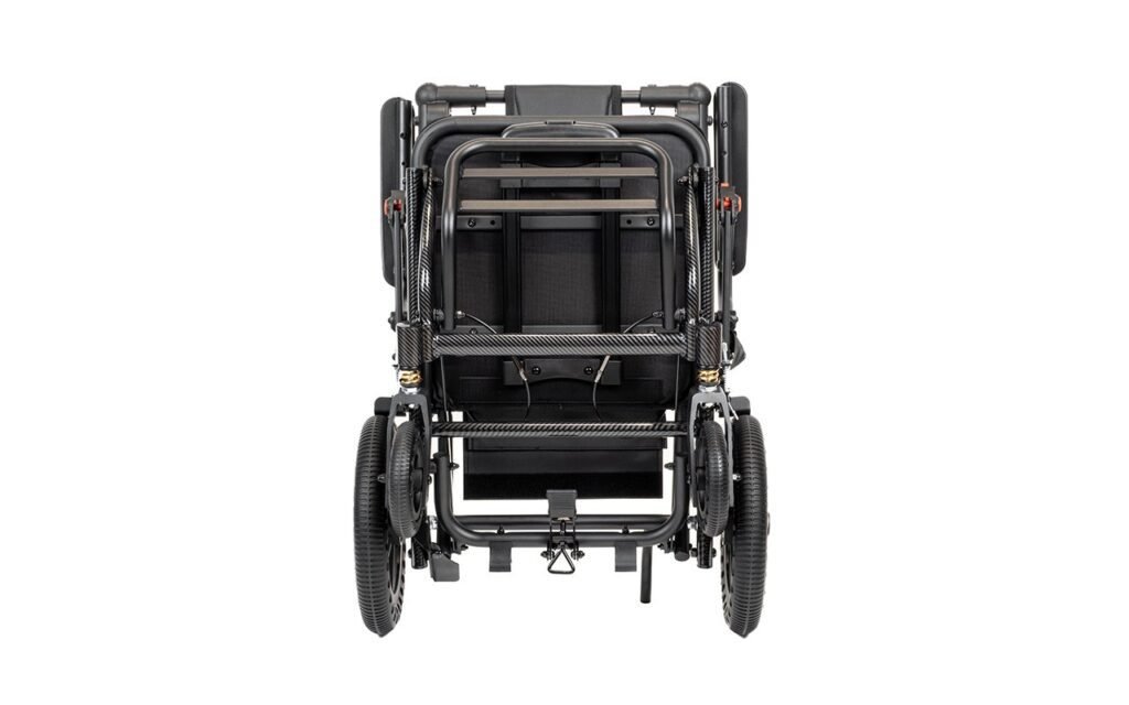 Cadeira de Rodas Leve e Dobrável Zebra - Para Transporte em Espaços Estreitos