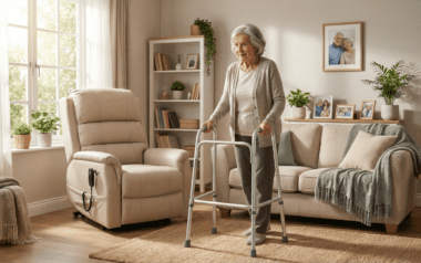 Andarilho fixo para idosos modelo Move Essential da marca Mais Que Cuidar