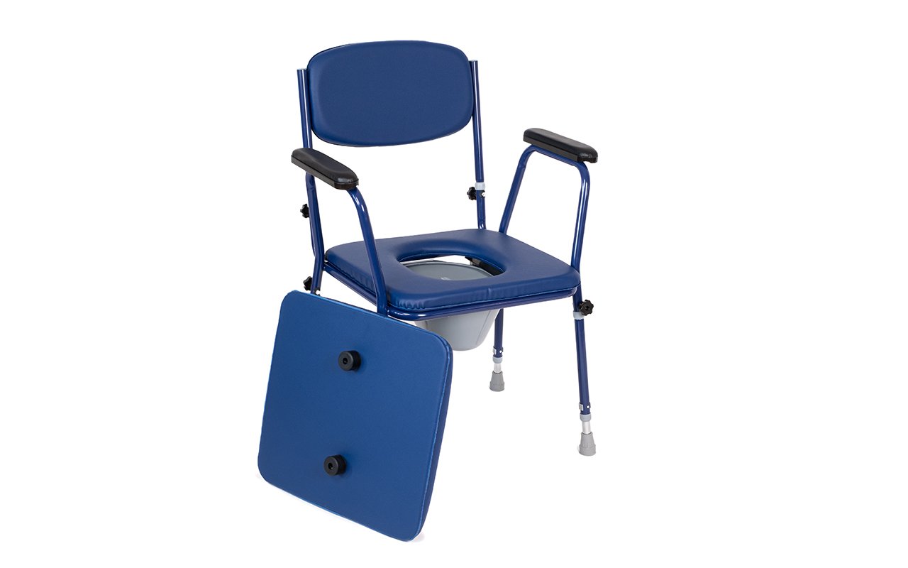 Cadeira sanitária serena da marca Mais Que Cuidar